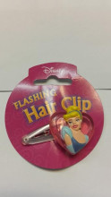 Disney Princess Flashing Hair Clips - Flashing Cinderella Hair Clip Art.TWM-39P Mātu aksesuāri