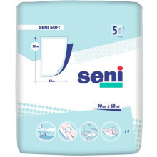 Seni Soft Art.330526  Пеленки одноразовые впитывающие 5 шт. 90x60 см